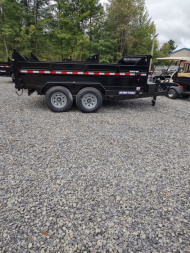 New 2025 SURE-TRAC ST8212TLDD- 7'X12' HD TELESCOPIC DUMP 14K