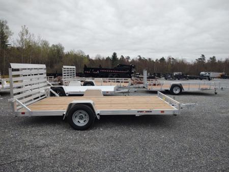 New 2026 Sport Haven AU714- 7'X14' Low Side Utility Trailer