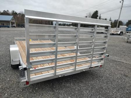 New 2026 Sport Haven AU714- 7'X14' Low Side Utility Trailer