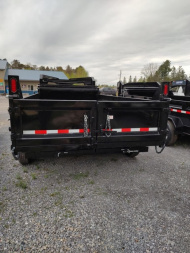 New 2025 SURE-TRAC 7x14 HD Low Profile Gooseneck Dump 14K