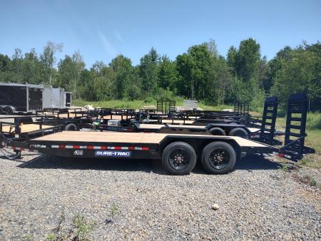 New 2026 Sure-Trac ST8220ET-B-160 7'X20' 16K Equipment Trailer