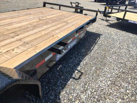 New 2026 Sure-Trac ST8220ET-B-160 7'X20' 16K Equipment Trailer