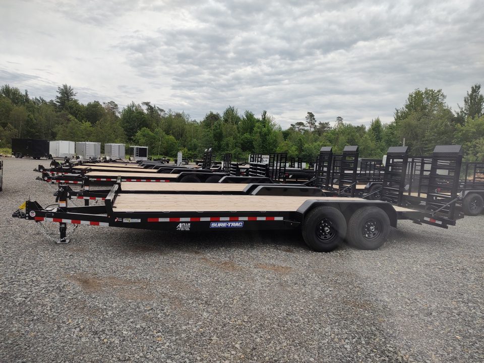 New 2026 Sure-Trac 7'X20' EQUIPMENT TRAILER 14K