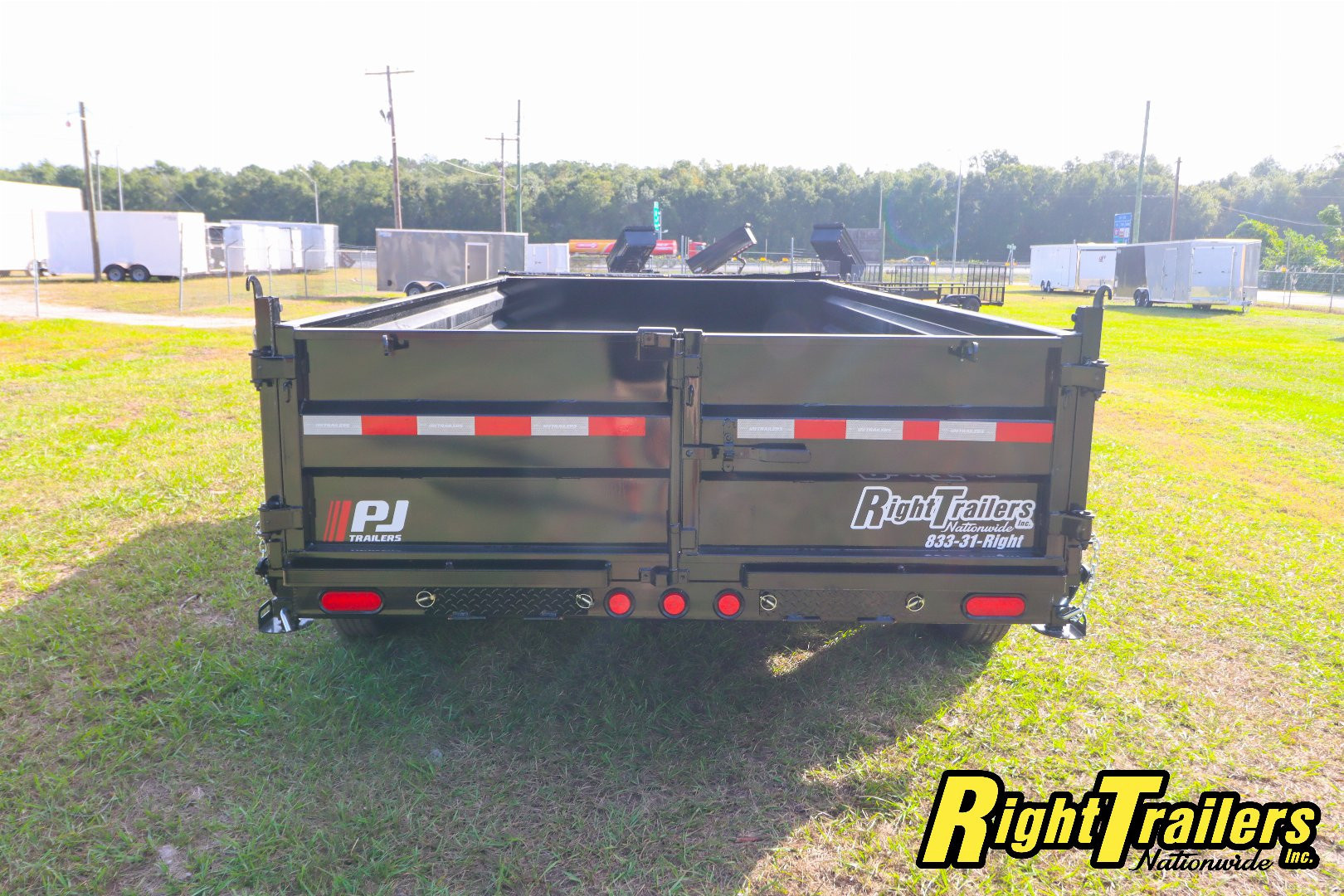 New 2025 7X14 PJ Dump Trailer