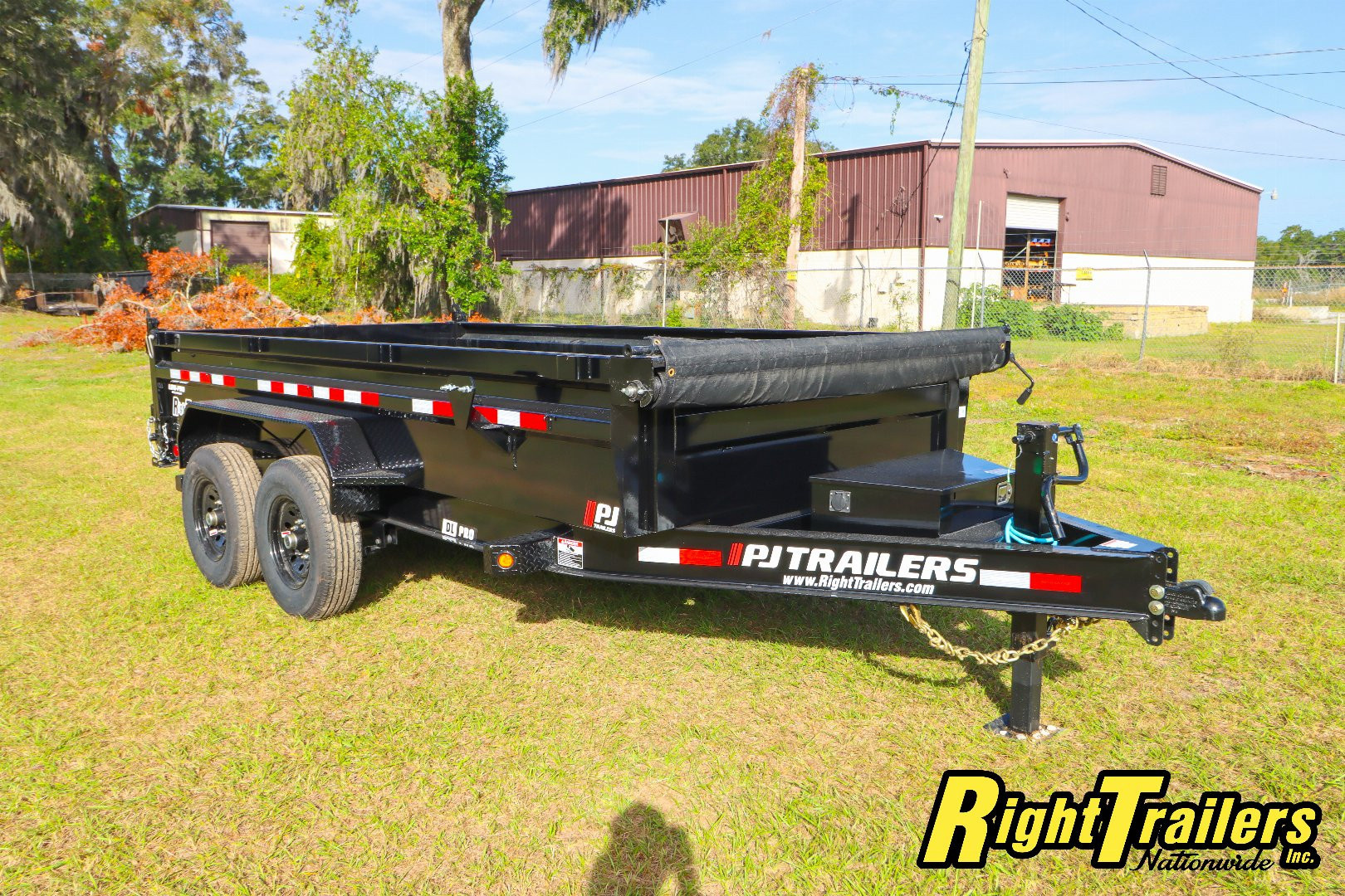 New 2025 7X14 PJ Dump Trailer