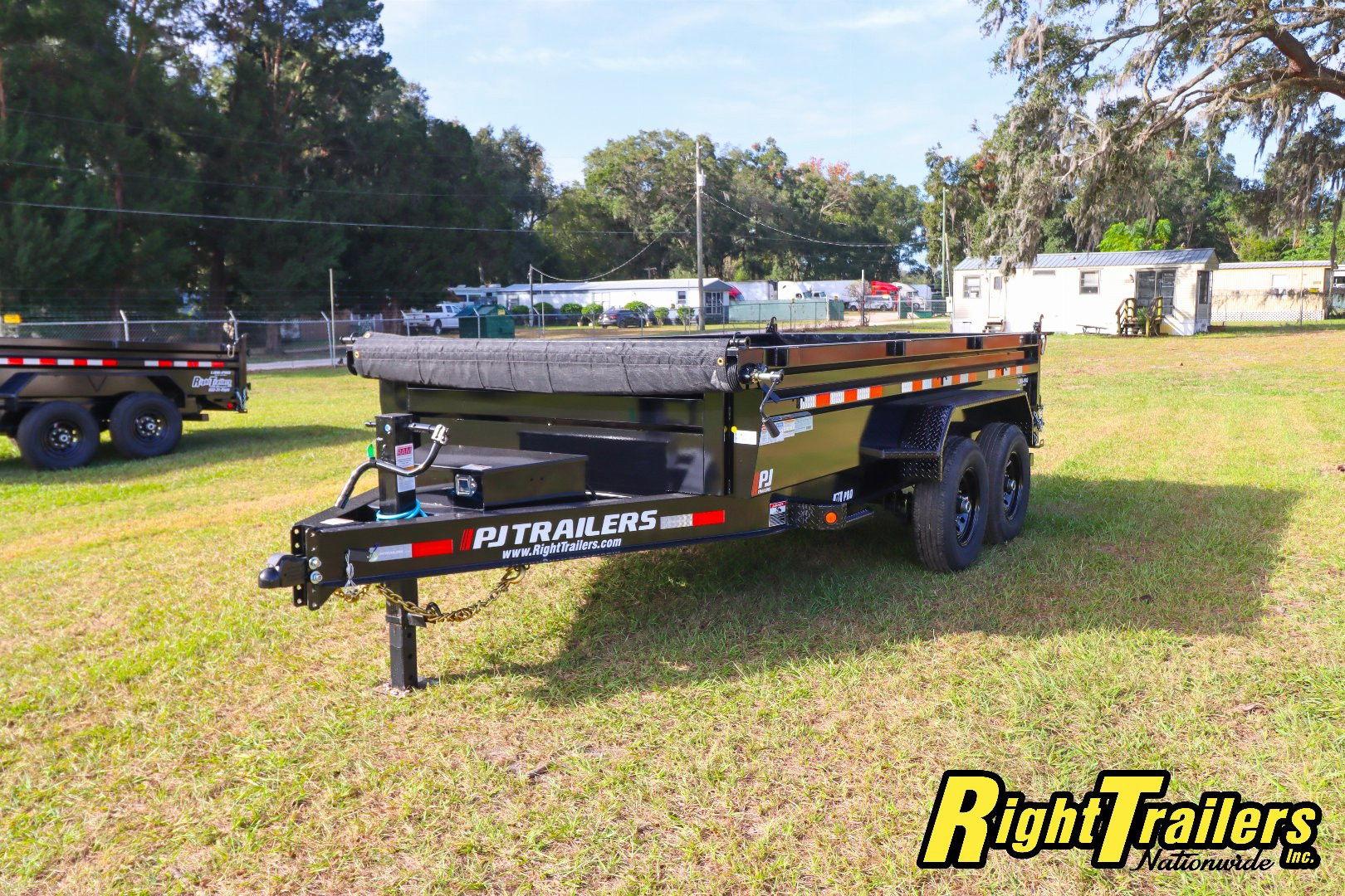 New 2025 7X14 PJ Dump Trailer