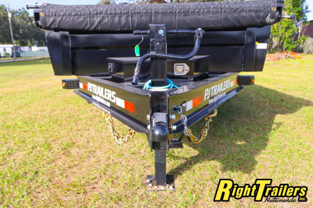 New 2025 7X14 PJ Dump Trailer