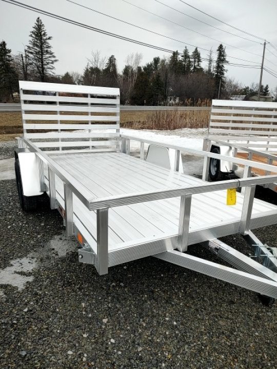 New 2027 Sport Haven AUTE612D 6X12 Aluminum Express Utility Trailer