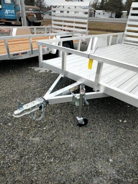 New 2027 Sport Haven AUTE612D 6X12 Aluminum Express Utility Trailer