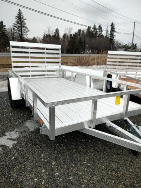 New 2027 Sport Haven AUTE612D 6X12 Aluminum Express Utility Trailer