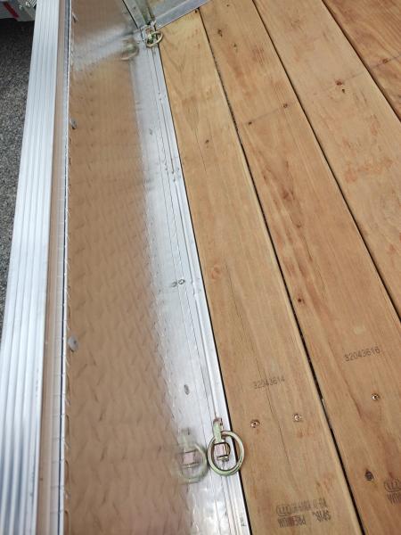 New 2026 Sport Haven 7x12D Aluminum Tread Plate Sides Utility Trailer