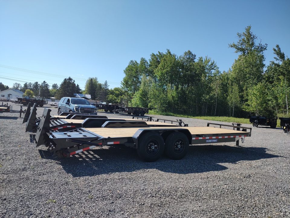 New 2026 Sure-Trac 7'X 19' + 3' 14K Universal Ramp Equipment Trailer