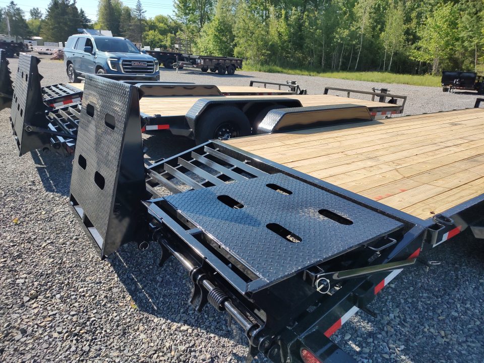 New 2026 Sure-Trac 7'X 19' + 3' 14K Universal Ramp Equipment Trailer