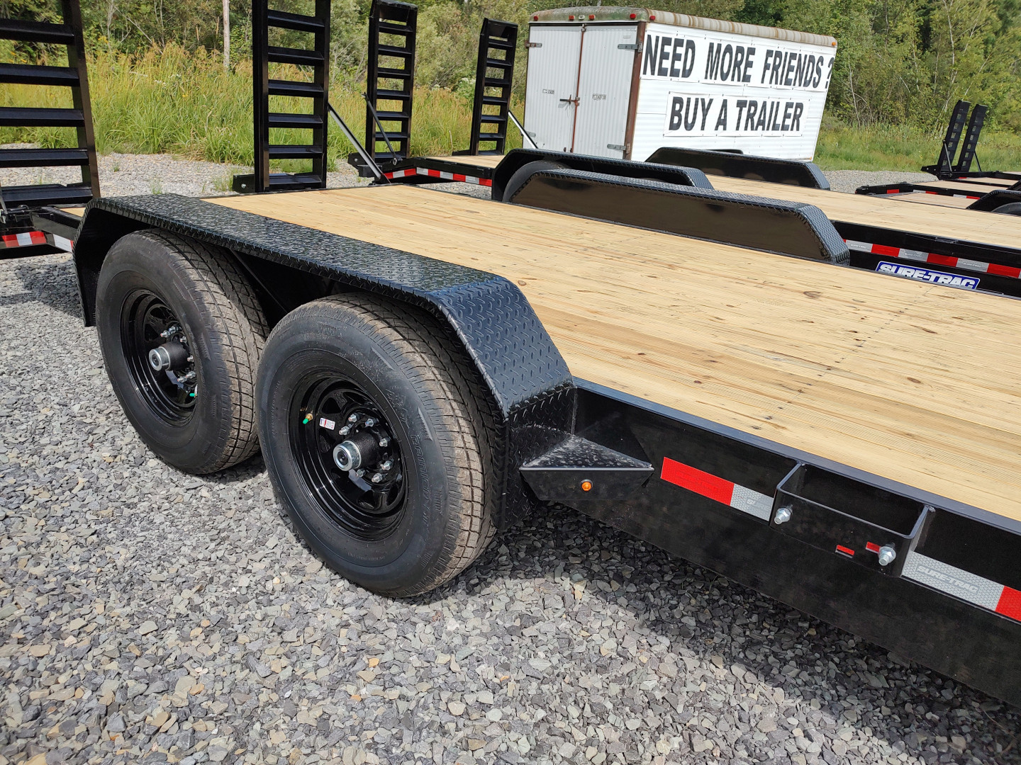 New 2026 Sure-Trac 7' x 20' 14K Equipment Trailer