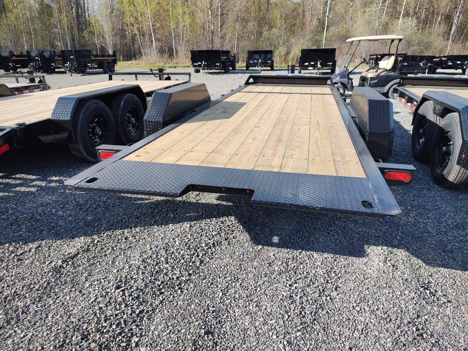 New 2026 Moritz International 7'X20' HD 14K Gravity Tilt-bed Equipment Trailer