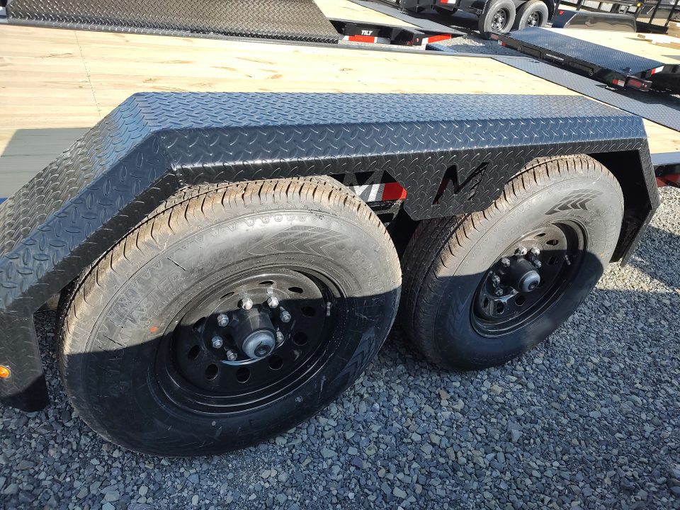 New 2026 Moritz International 7'X20' HD 14K Gravity Tilt-bed Equipment Trailer