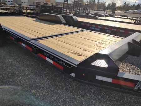 New 2026 Moritz International 7'X20' HD 14K Gravity Tilt-bed Equipment Trailer