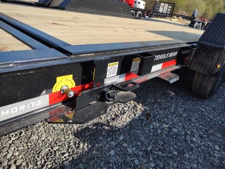New 2026 Moritz International 7'X20' HD 14K Gravity Tilt-bed Equipment Trailer