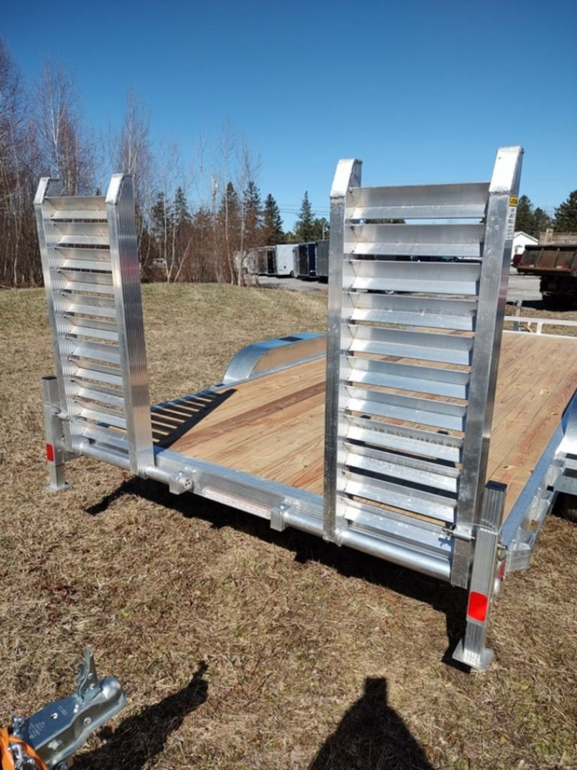 New 2024 Sport Haven AHD Models AHD1870T 7x18 Aluminum flatbed