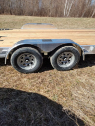 New 2024 Sport Haven AHD Models AHD1870T 7x18 Aluminum flatbed