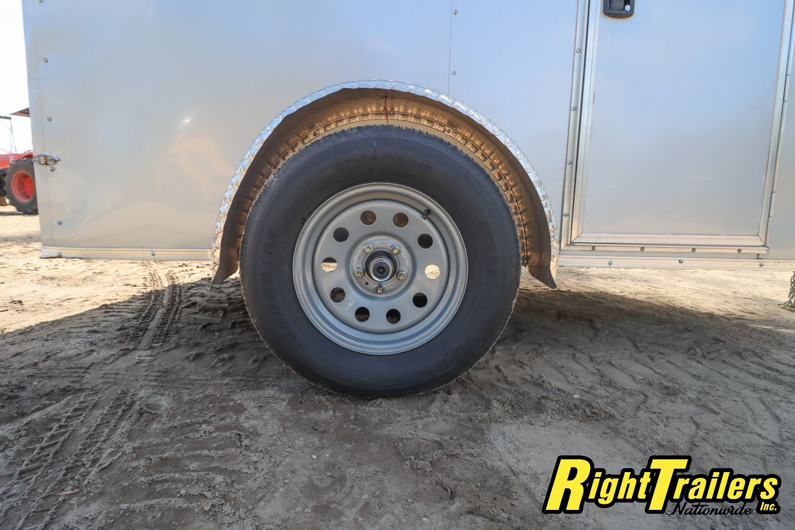 Used 2023 5X8 J&C SUPPLIERS CARGO TRAILER