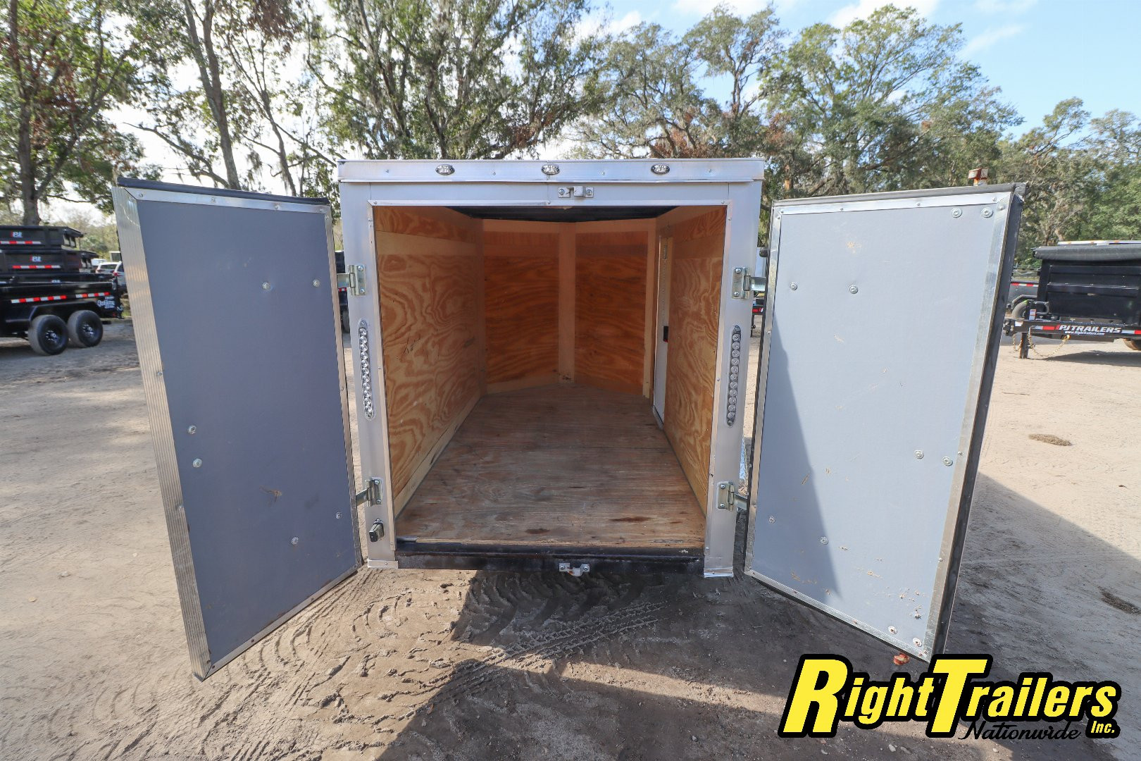 Used 2023 5X8 J&C SUPPLIERS CARGO TRAILER