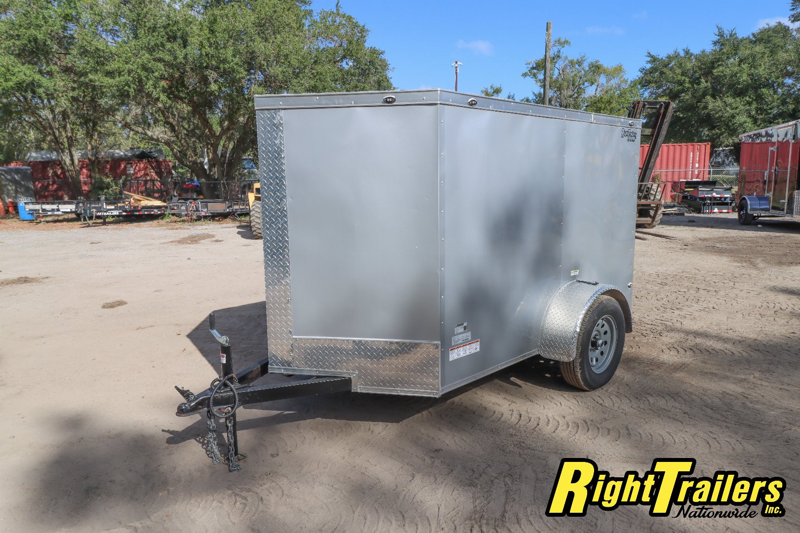 Used 2023 5X8 J&C SUPPLIERS CARGO TRAILER