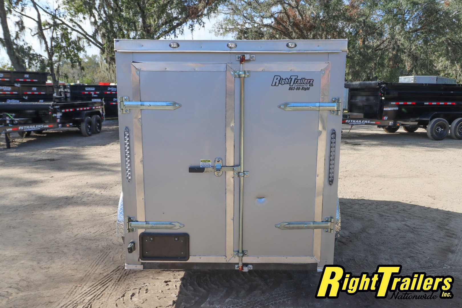 Used 2023 5X8 J&C SUPPLIERS CARGO TRAILER