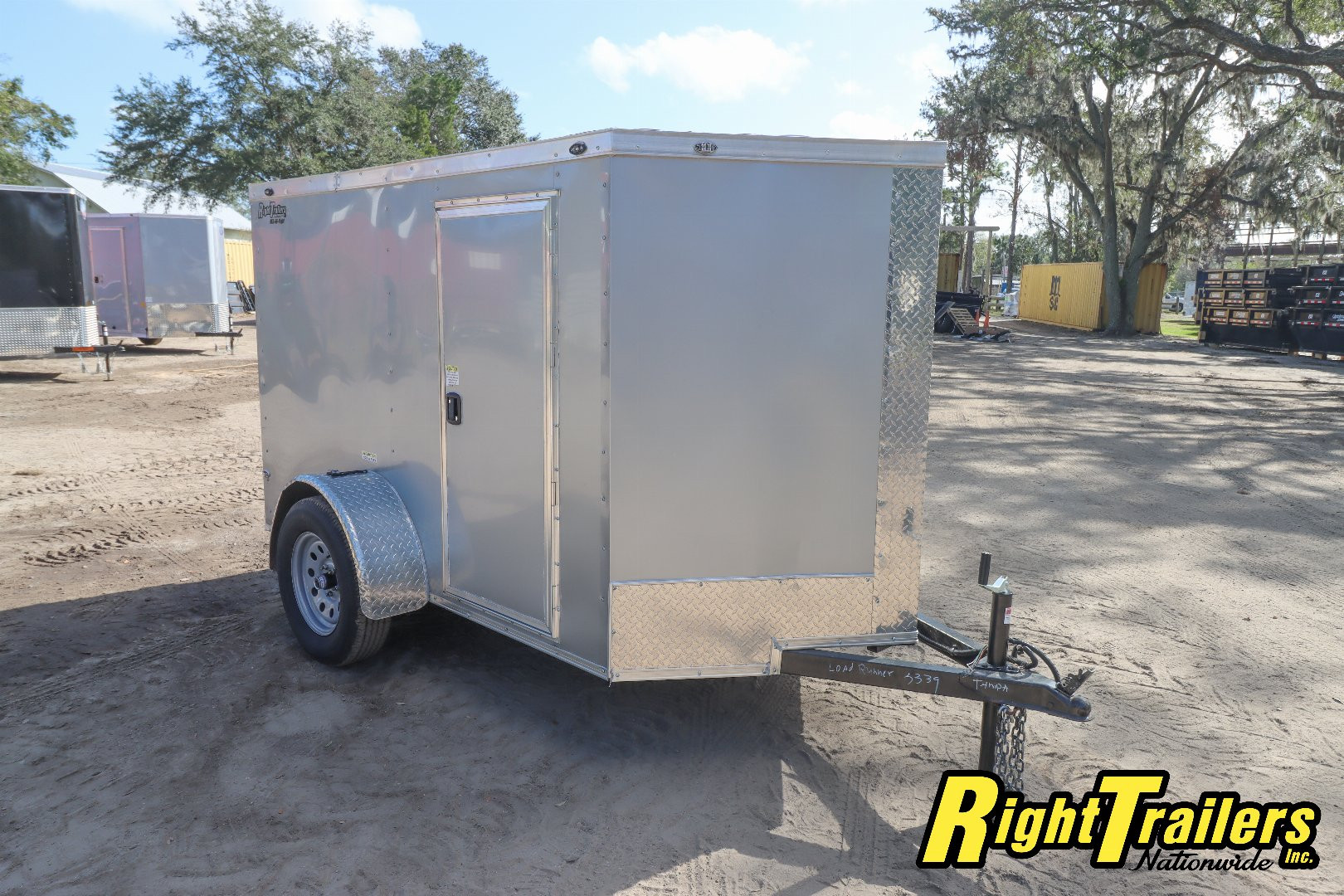 Used 2023 5X8 J&C SUPPLIERS CARGO TRAILER
