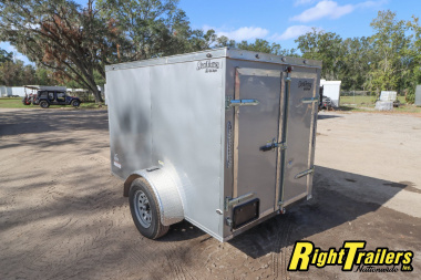 Used 2023 5X8 J&C SUPPLIERS CARGO TRAILER