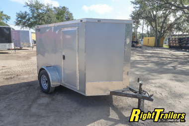 Used 2023 5X8 J&C SUPPLIERS CARGO TRAILER
