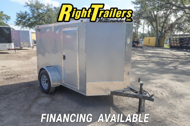 Used 2023 5X8 J&C SUPPLIERS CARGO TRAILER