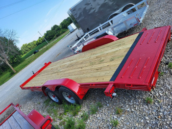 New 2025 Maxwell Rear Ramp 20' Car Hauler