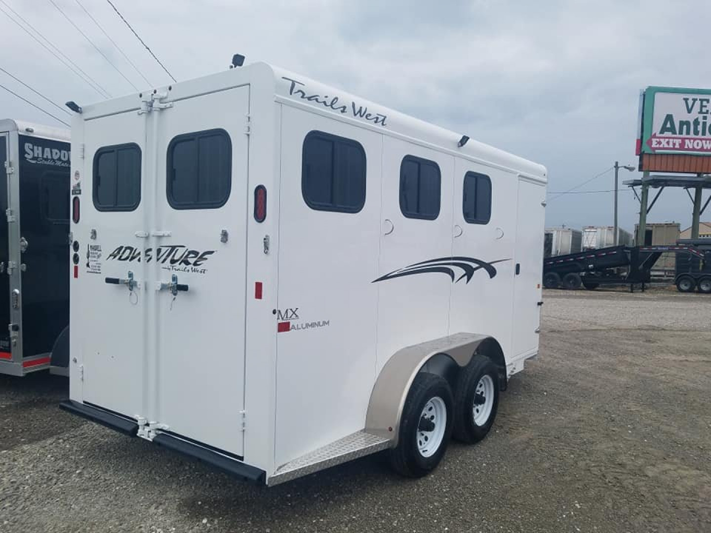 New 2026 TRAILS WEST Adventure MX II 3 Horse Trailer