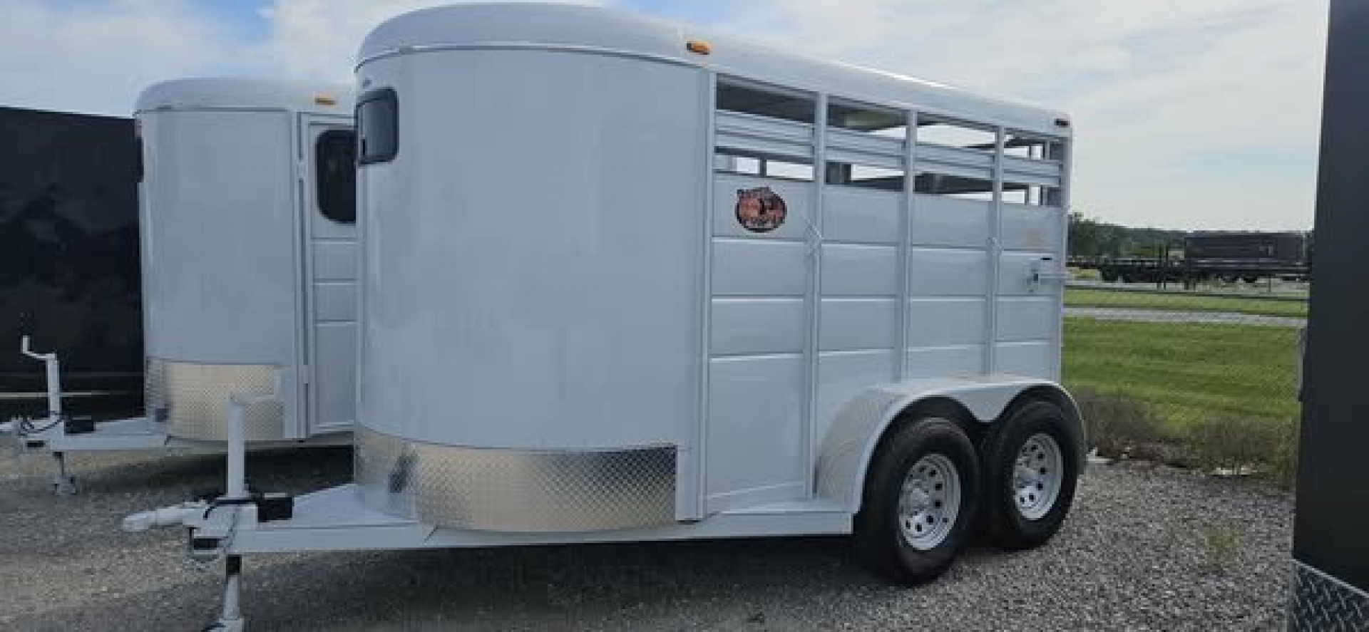 New 2025 Maxwell Brushpopper 12' Stock / Stock Combo Trailer