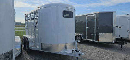 New 2025 Maxwell Brushpopper 12' Stock / Stock Combo Trailer