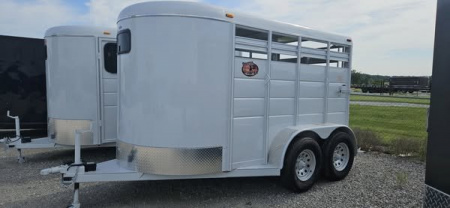 New 2025 Maxwell Brushpopper 12' Stock / Stock Combo Trailer