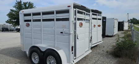 New 2025 Maxwell Brushpopper 12' Stock / Stock Combo Trailer