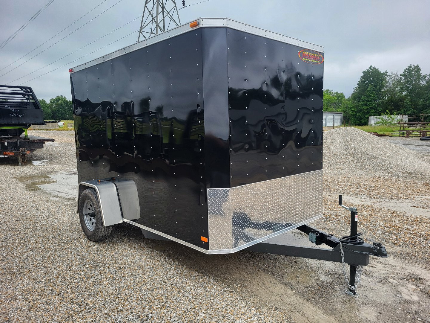 New 2025 Maxwell 78x10 Windbreaker Cargo / Enclosed Trailer