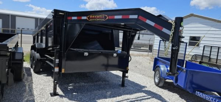 New 2025 Maxwell DC 83'x14' gooseneck Dump Trailer