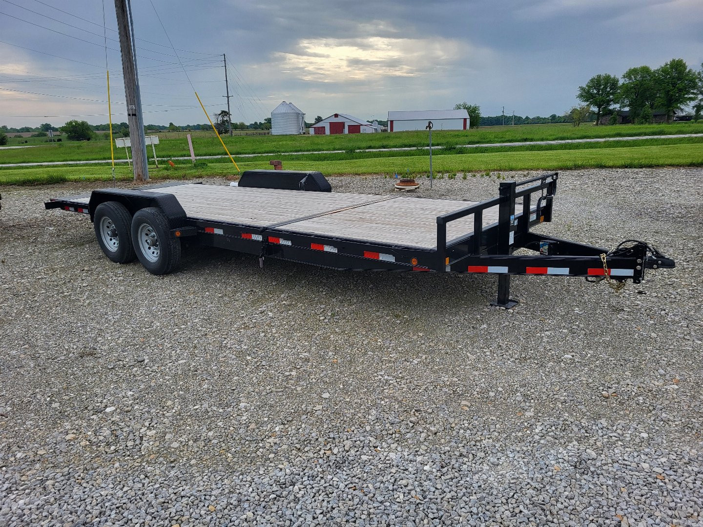 New 2022 Maxwell HD 22FT Tilt Equipment Trailer