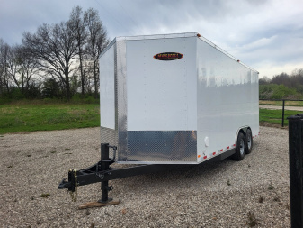 New 2025 Maxwell 8.5x18 Comercial Series Cargo / Enclosed Trailer