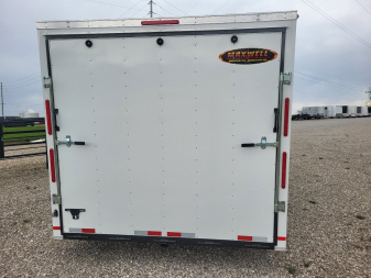 New 2025 Maxwell 8.5x18 Comercial Series Cargo / Enclosed Trailer