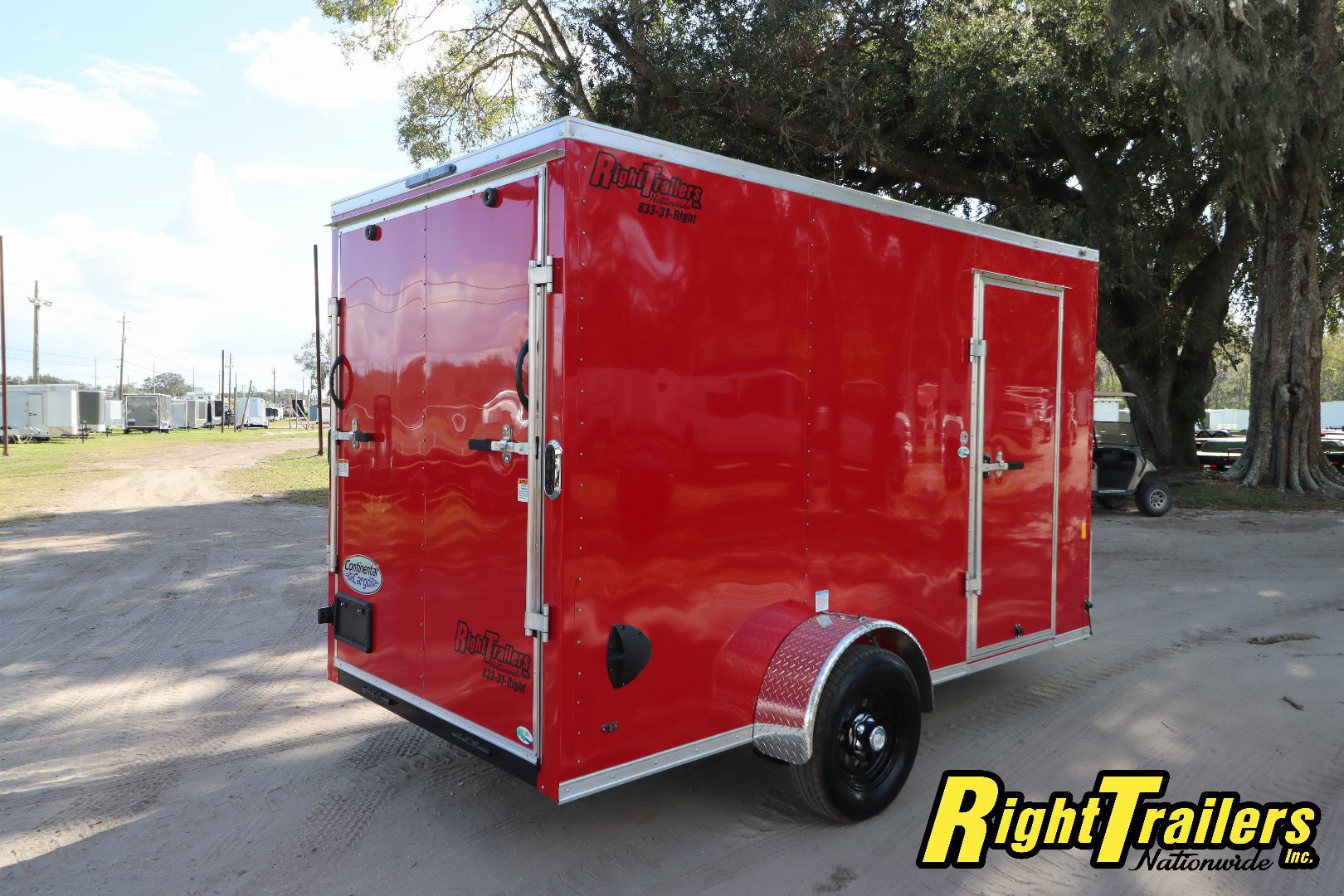 New 2025 6X12 Continental Cargo Trailer
