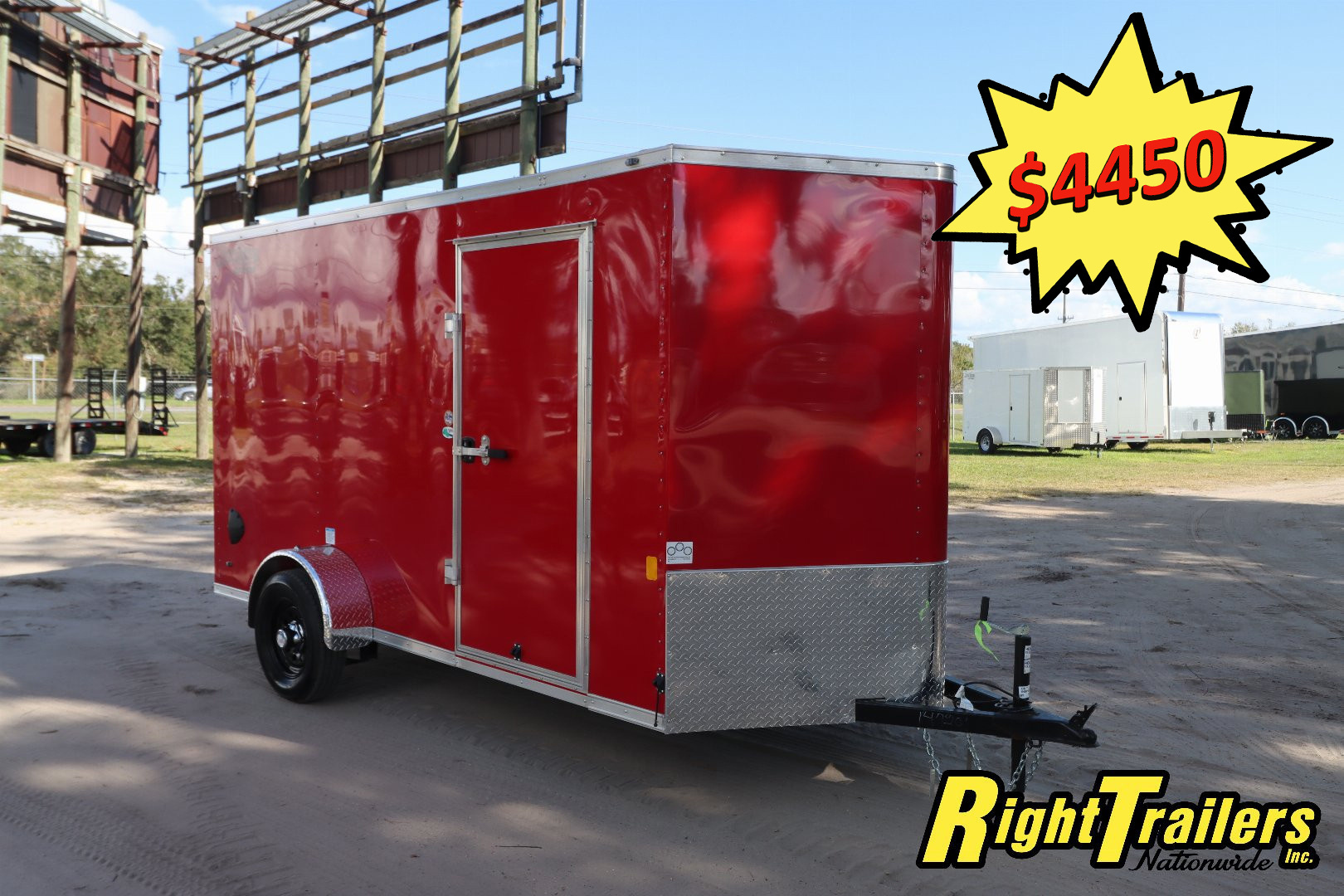 New 2025 6X12 Continental Cargo Trailer