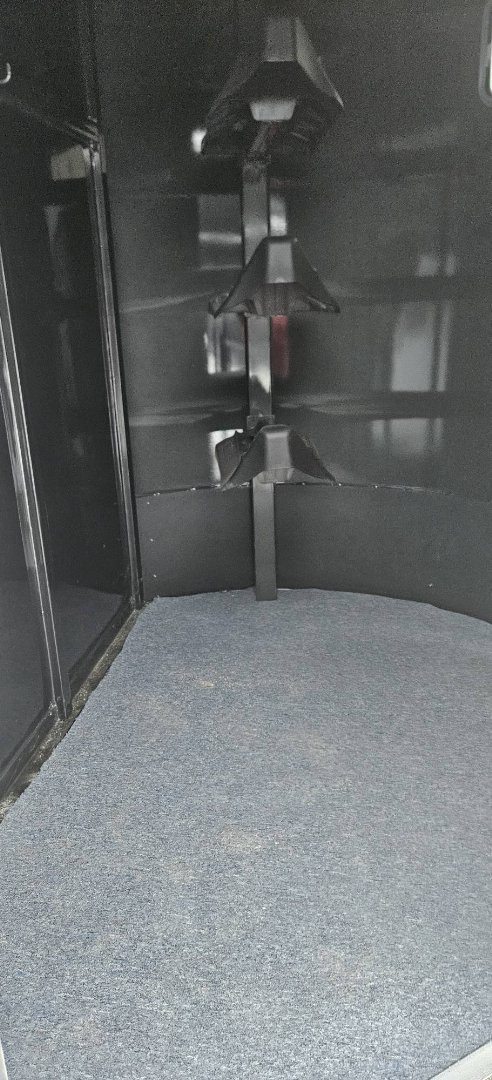 New 2025 Maxwell Brushpopper Slant 3 Horse Trailer