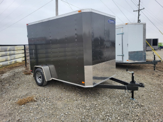 New 2025 Maxwell Flat Front Cargo / Enclosed Trailer