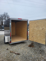 New 2025 Maxwell Flat Front Cargo / Enclosed Trailer