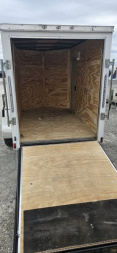 Used 2024 Anvil 5X8 V-Nose Cargo / Enclosed Trailer