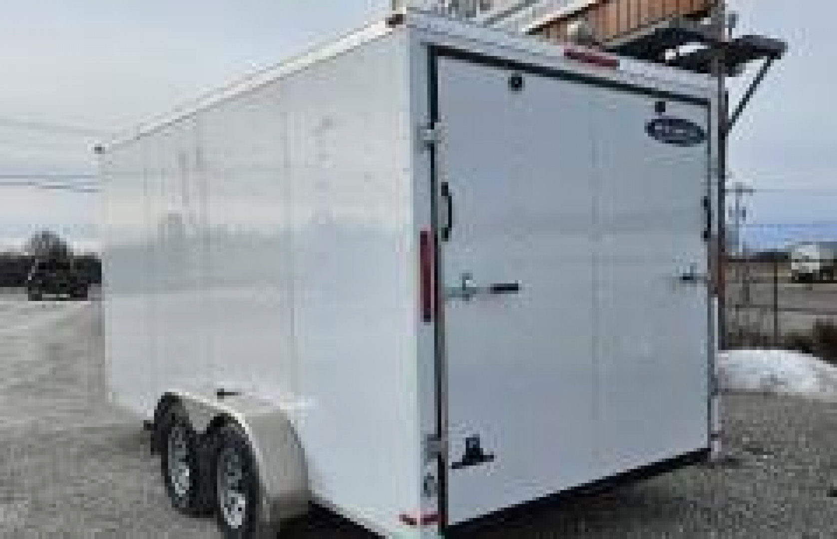 New 2025 Maxwell 7X16 V-Nose Cargo / Enclosed Trailer